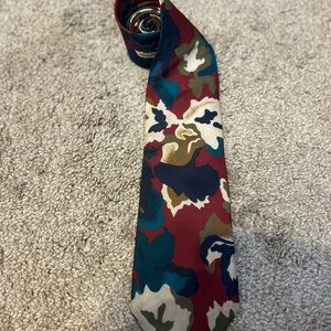 Stylish Multicolor Camouflage Tie
